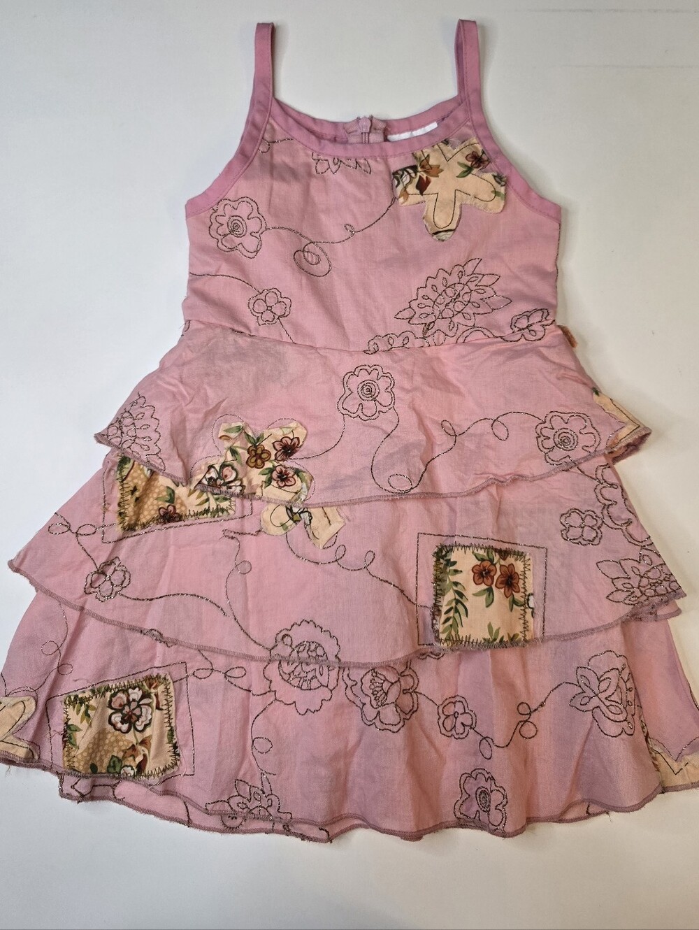 Vanille & Chocolat Floral Tiered Sundress